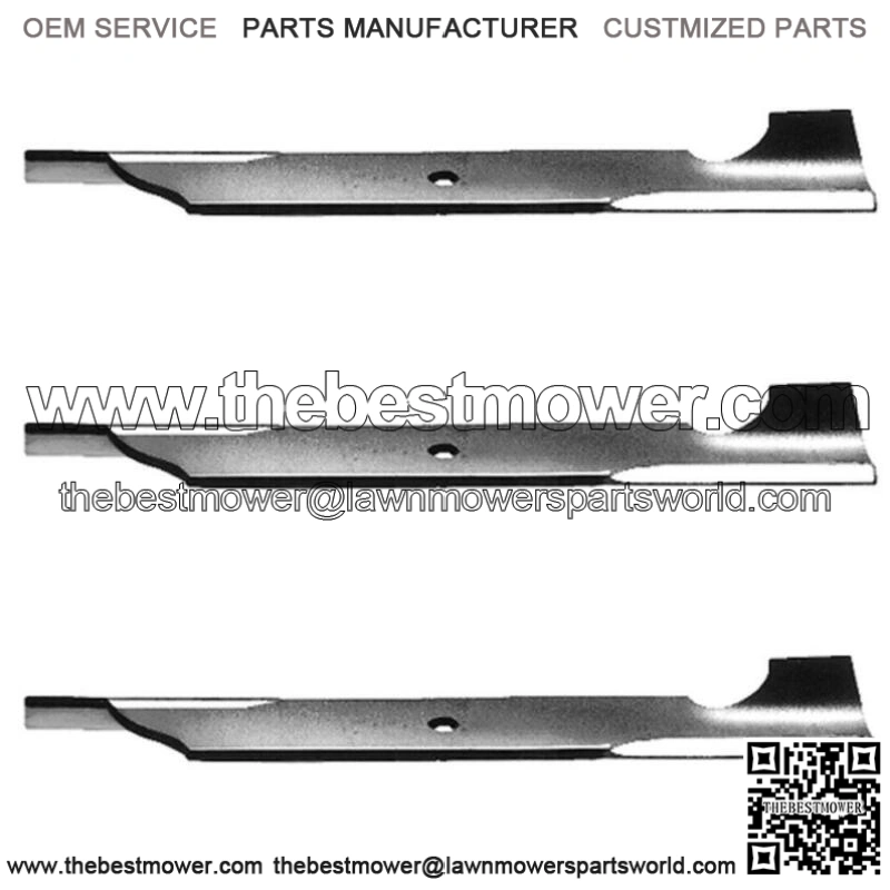 3 Blades for Snapper Pro Zero Turn Mower Deck 48" Cut S150X S50XT S150XTS50