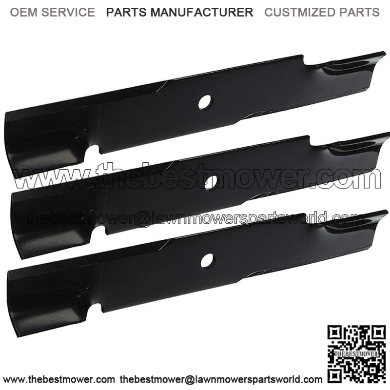 3 Pack Notched Air-Lift Blades 7075771BZYP 757711-7043 for Snapper