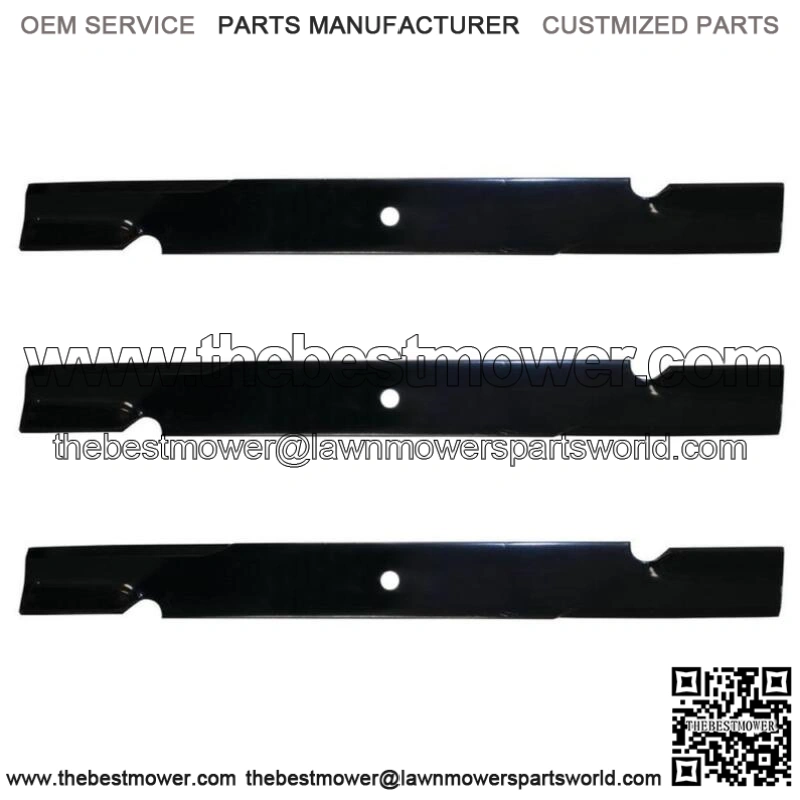 3 pk HD Blades Fits Bobcat 42139B 112111-04 Fits Ferris 22476 5022476 Snapper