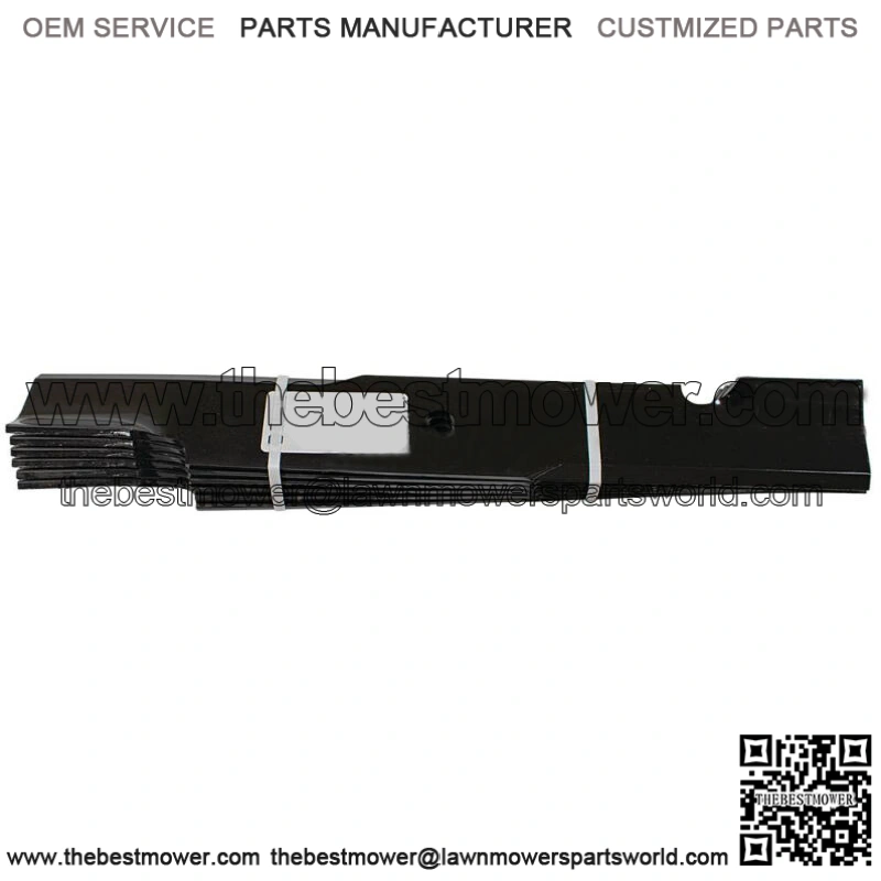 340-158-6 Notched Air-Lift Blade Shop Pack - Fits John Deere; Fits Snapper