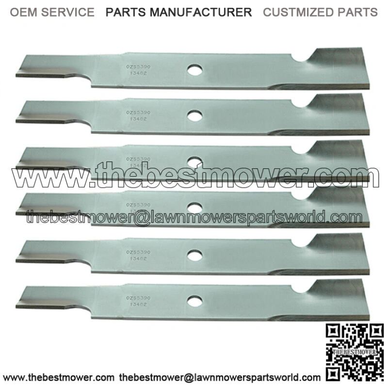 6 Pack Blades for Snapper 1737252BZ, 1737252BZYP, 1737252BM, 1737252MA, 13482