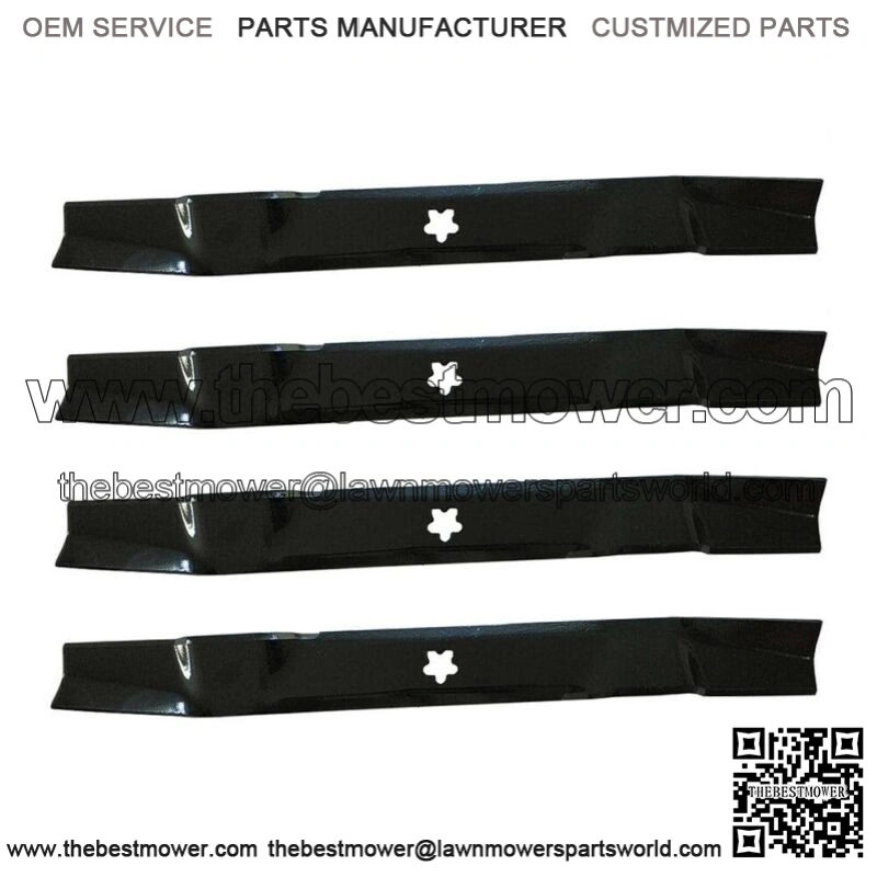 195-005 4 Pack 42" Mulching Blades Fits Fits Craftsman Fits Husky