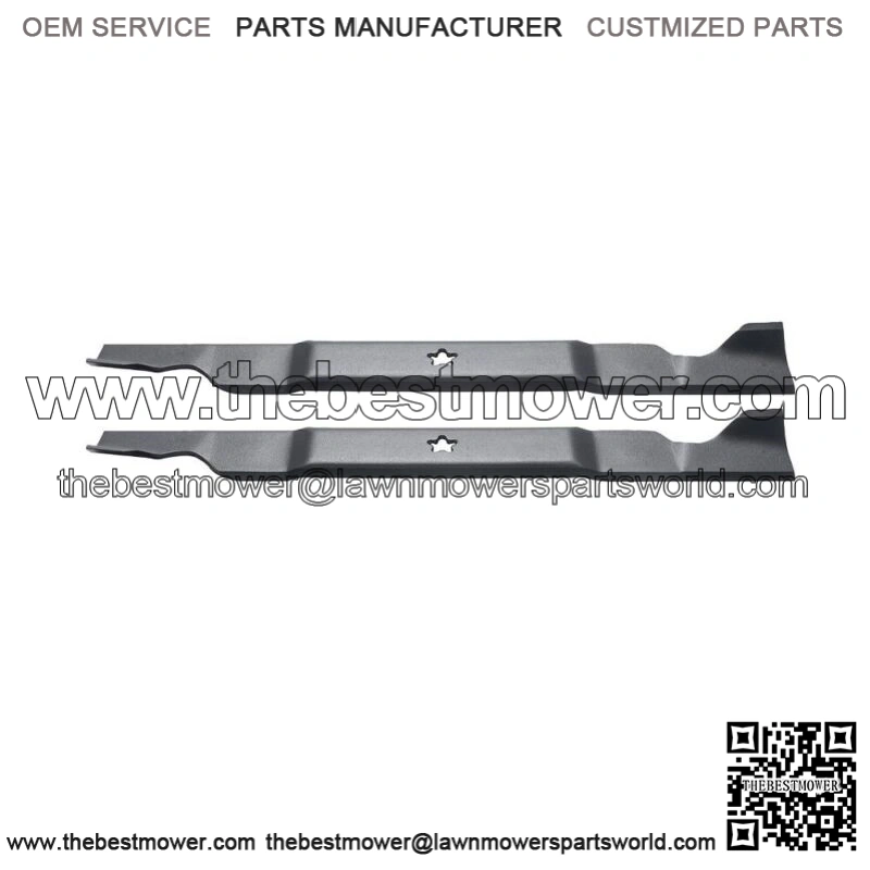 2 REPL SEARS CRAFTSMAN Fits Husqvarna MOWER BLADES 46" DECK 405380 532405380