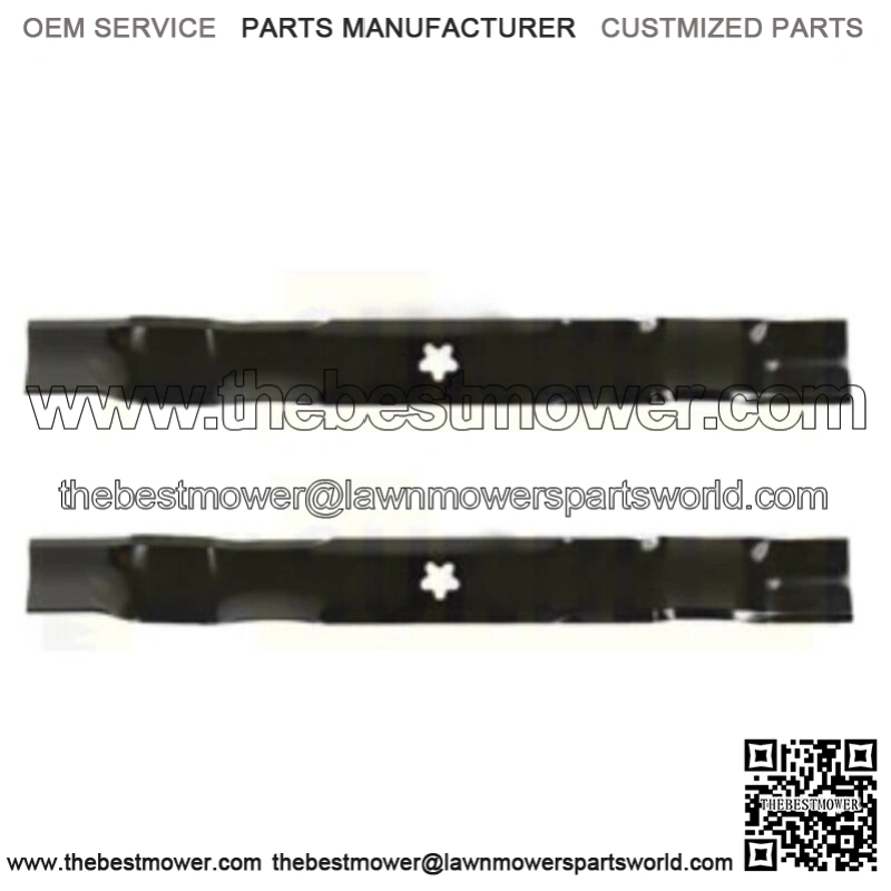 21" Lawn Mower 2 Blade Set for 42" Deck 91724676 Poulan Craftsman 134149