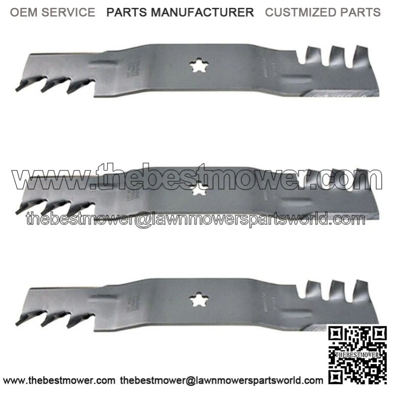 3 Fits Gator 3-In-1's Blades For 187254 187255 187256 Craftsman Poulan
