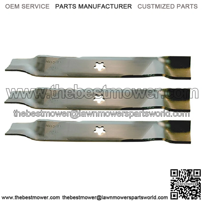 3 High Lift Blades fit Craftsman 144767 157003 157033 159705 170698 46" Deck