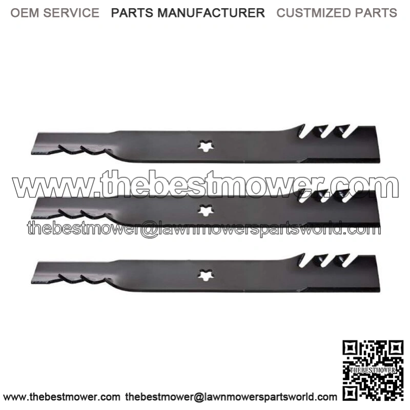 3 Pack 595-609 Mulcher Blade fits Sears fits Craftsman 137380 50"