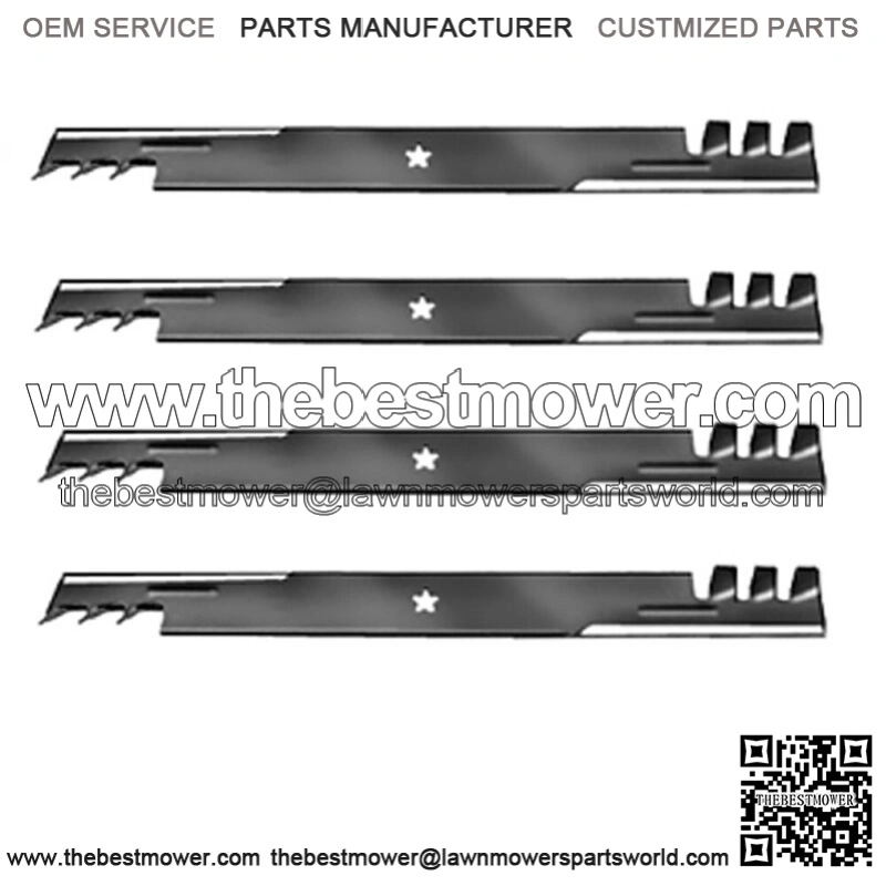 4PK Mulching Blades for Craftsman 405380 532405380 403107