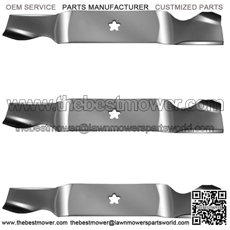 54" Cut Riding Mower Blades Replaces 187254 Fits Craftsman Poulan Fits Husqvarna
