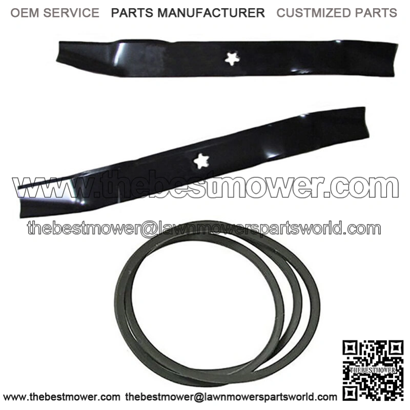 Belt & Blades Kit fits Craftsman Fits Husqvarna 42" LT1000 LT2000 134149 144959