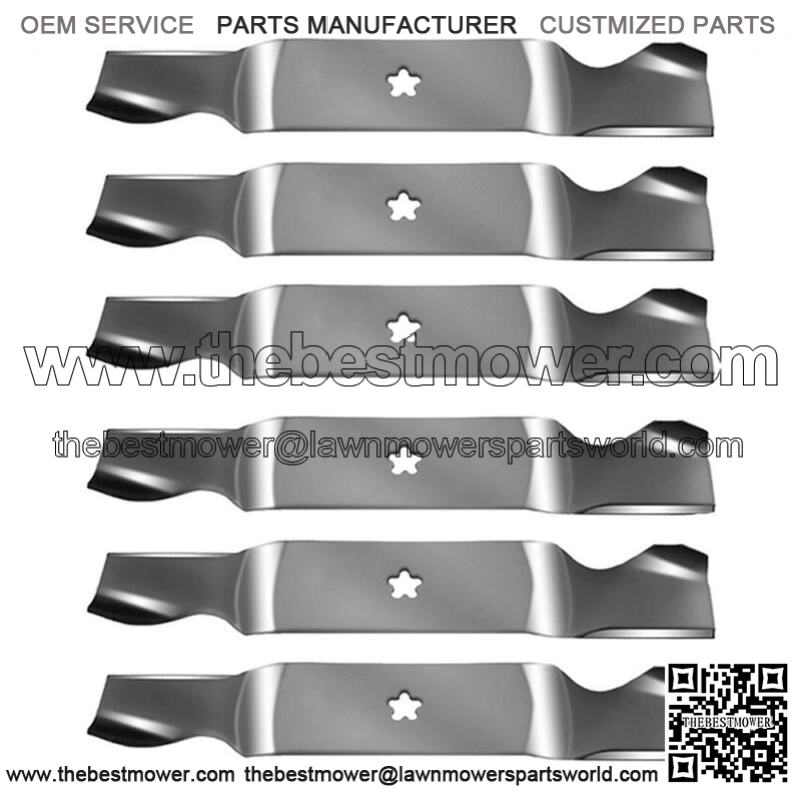 Set of 6 Blades 595-605 For /Craftsman 54" 187255 187254 187256
