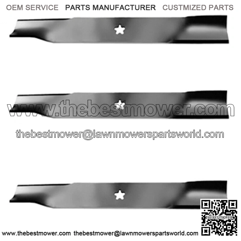 Three 12124 Blades for Craftsman 112079 Fits Husqvarna 539112079