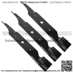 3 Lawn Mower 54" Blade For Craftsman Poulan Ayp/Electrolux Gtb54A LT2227A2