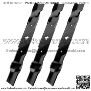 3 Mower Blade For Poulan Pb26H54Yt PbGT26H54 PbLGT2654 PbLGT26H54