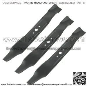 3 Deck Blade fits Craftsman SPM214685078 Toro 1120315 98022 Partner PR3055002