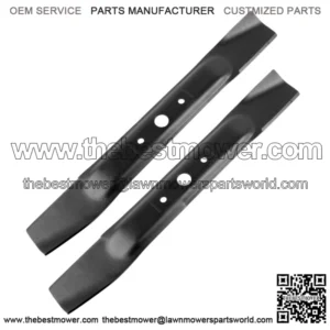 2 Rotary Mulching Blade Fits John Deere 12PB 12SB 12PC M125413 M112972 M77178