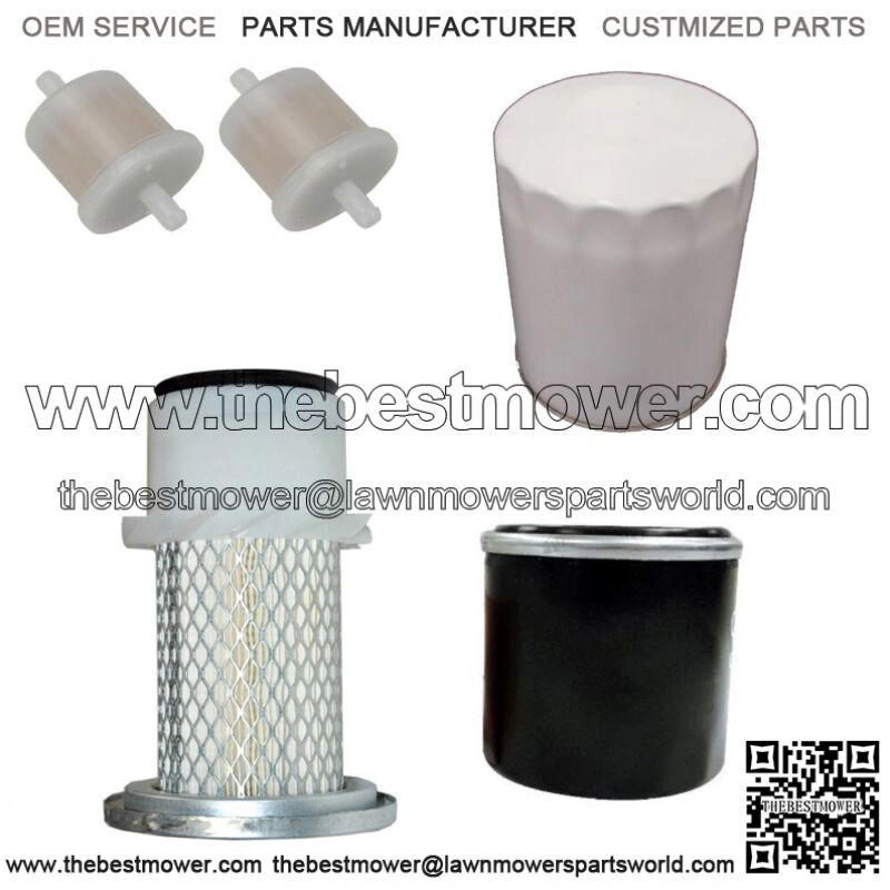 New Filter Kit Air/Fuel/Oil/HST Fits Kubota G1700 G1800 G1900 G2000 GF1800