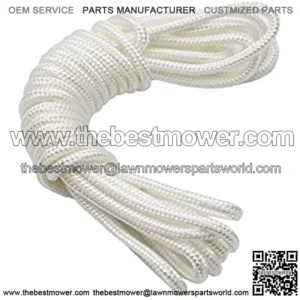 PRO BAT 4.5mm Recoil Starter Pull Cord Rope 10-Meter Pull Cord Rope for Lawanmower Strimmer Chainsaw Grass Strimmers Lawn Mowers Leaf Blowers Stone Cutters Brush Cutter Engine Parts (4.5mm10m-1)