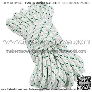 10-Meter Recoil Pull Starter Rope Pull Cord (Diameter: 6.0mm) for Stihl Sears Craftsman Poulan Lawn Mower Chainsaw String Trimmer Weed Eater Replacment Parts