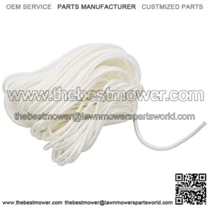 YD-PS001 Pull Starter Recoil Start Rope Pull Cord 10 Meters (Dia.3.0mm) Lawnmower Pull Cord for Lawn Mower Chainsaw Trimmer Edger Brush Cutter Engine