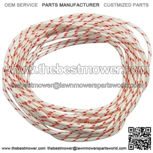 10-Meter/32-feet 3mm Diameter Recoil Starter Rope Pull Cord 10-Meter for Stihl Husqvarna Poulan Chainsaw Lawn Mower String Trimmer
