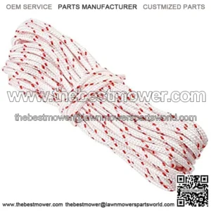 Enrilior Starter Rope Pull Cord??5.0mm 10m Starter Rope Pull Cord for STIHL Husqvarna Echo McCulloch HOMELITE Trimmer