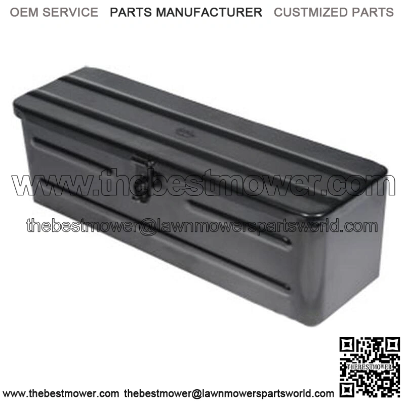 Steel BLACK TRACTOR TOOL BOX 5A3BL Fits Allis Fits Case IH Fits Kubota Fits Mass