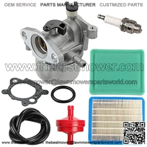 Yermax 799866 790845 Carburetor + 491588S Air Filter Tune Up Kit for 675 675ex 725ex Series Engine 799871 796707 794304