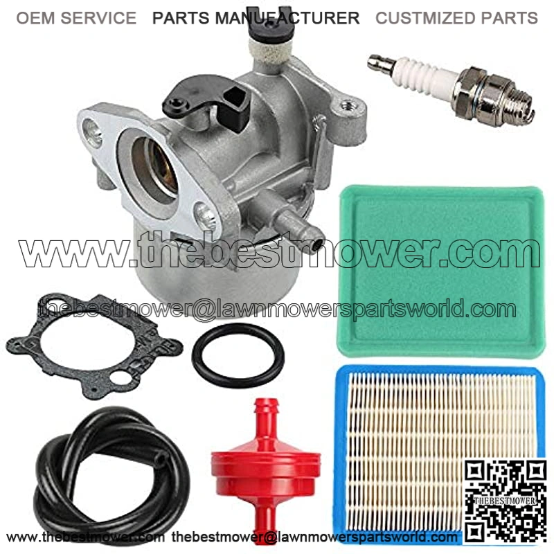Yermax 799866 790845 Carburetor + 491588S Air Filter Tune Up Kit for 675 675ex 725ex Series Engine 799871 796707 794304