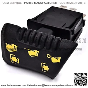 10 AMP Upgrade Blade Clutch PTO Switch Replaces AM135131 X300 X304 X305 X310 X320 X324 X340 X360 X500 X520 X530 X534 X540
