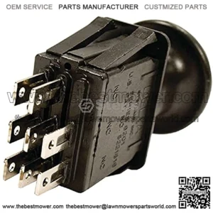 430798 430-798 PTO Switch Replaces Scag 483957 532 17 46-51 6201316MA Snapper 7035658 Bobcat 1985032 Ferris 5022180 Encore 523030 Dixon 539129512 Black