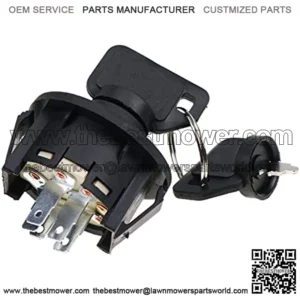 5 Terminals 117-2221 137-4100 Ignition Starter Switch Compatible with Toro Z Master TimeCutter ZS SS Series Titan Exmark Lazer Z Quest Next Lazer Z