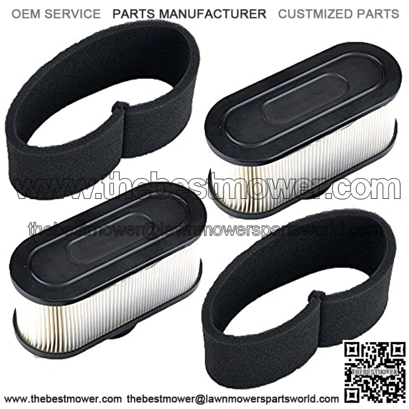 (Pack of 2 Air Filter with Pre Filter for Kawasaki Engine 11013-7049 11013-0726 11013-0752 99999-0384 MIU12555 Bobcat 4164631 Lawn Mower
