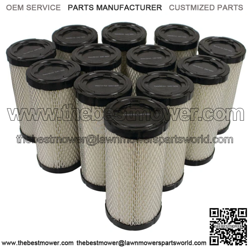 100-533-12 Air Filter Shop Pack - Fits Kubota 1G659-11222, 6A10082630 +