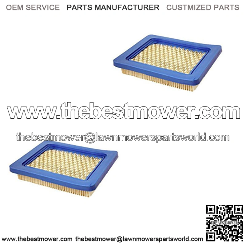2 Air Filters Fits Briggs and Stratton Fits Honda 399959 491588 AM116236 5043