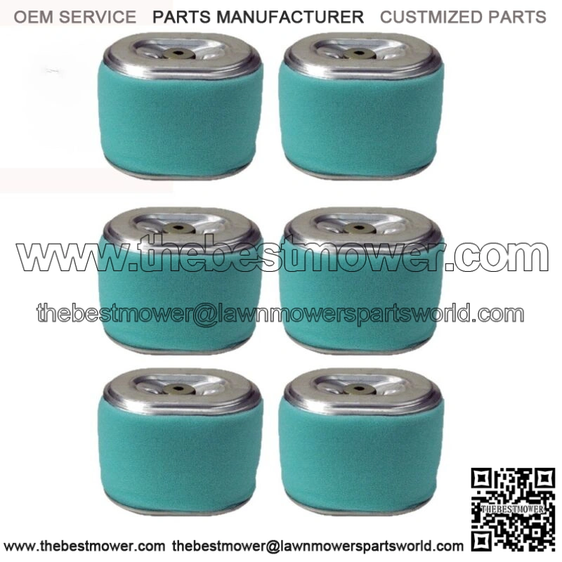 6PK Air Filter Fits Honda 17210-ZE0-505 17210-ZE8-820 17210-ZE8-822 GX110 GX120
