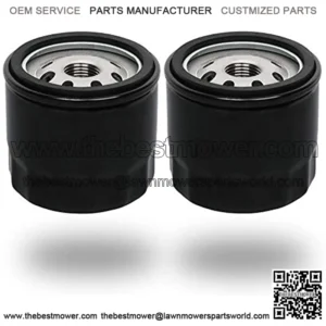 2 Pack 12 050 01-S Oil Filter Fits Engine Lawn Mower, Troy Bilt Bronco 12 050 01, Professional 1205001-S 12 050 01-S1 Oil Filter