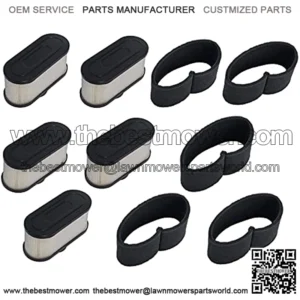 11013-7047 Air Filter Compatible with Kawasaki FR651V FR691V FR730V FS481V FS541V FS600V FS651V FS691V FS730V 4-Cycle Engine Cleaner Lawn Mower, Replace 11013-7047 11013-0752 11013-7046(5 Packs)