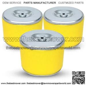 3 Pack Air Filter Fit for Honda GX390 13HP GX340 11HP Engine Pressure Washer Air Cleaner, Professional 17210-ZE3-010 17210-ZE3-505 Air Filter