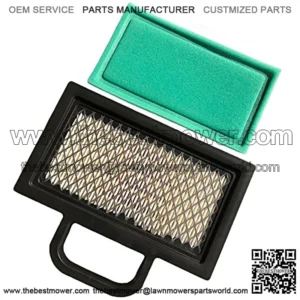 499486S 698754 Air Filter,Compatible with Briggs Stratton 499486 Lawn Mower Air Filter Cartridge, Fit BS 18-26 HP Intek V-Twins Engine Air cleaner