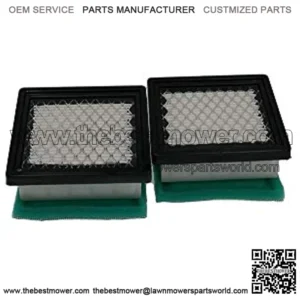 2 Pack 36046 Air Filter Replace for Tecumseh 36046 740061 100-450 With 36634 Pre Filter Fits Tecumseh Oh95 Oh195 Ohh50 Ohh55 Ohh60 Ohh65 Vlv50 Vlv55 Vlv60 Vlv66 Vlv126 4 & 5.5 Hp Engines