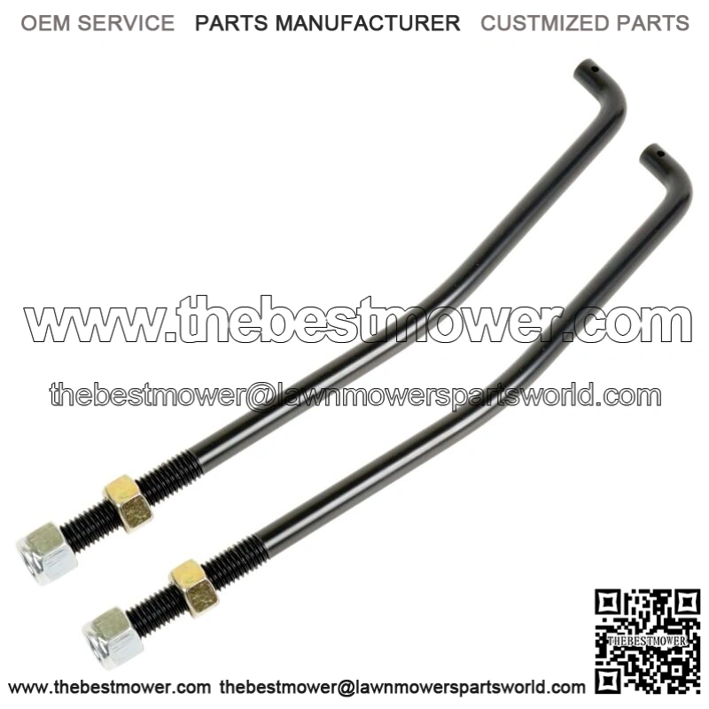 2 Front Lift Link w/ Nuts fits Husqvarna CTH141 CTH151 CTH182 CTH192 532173288