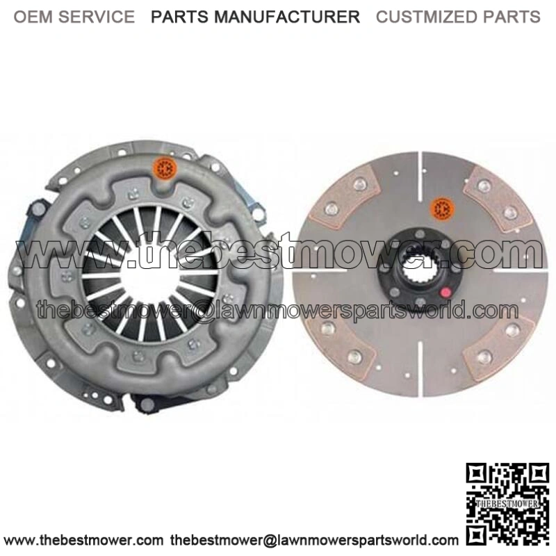 KTA020-20600NUHD 9-1/2" Diaphragm Clutch Unit, w/ 4 Pad Disc - Fits Kubota
