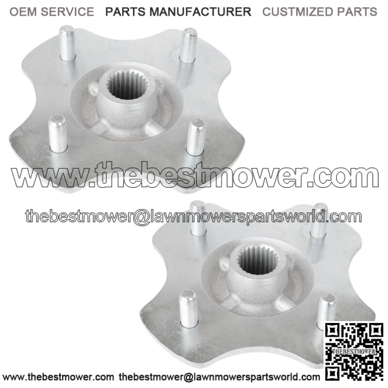 2 Rear Left And Right Wheel Hub For Honda TRX300 Fw Fourtrax 300 4X4 1993-2000