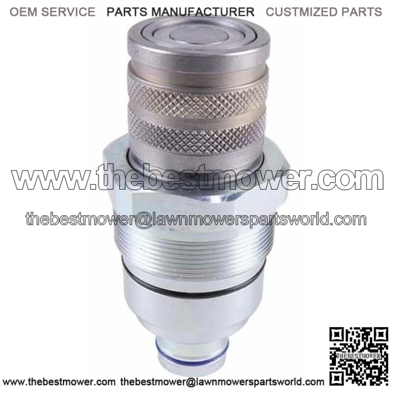 KV1311-77150 Flat Face Hydraulic Breakaway Coupler, Female Fits Kubota