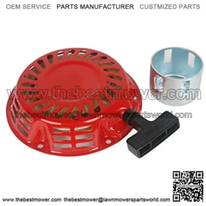 Recoil Starter Cup with Pull Start Rcoil Starter Compatible with Honda Gx120 Gx140 Gx160 Gx200 Generator 4/5.5/6.5 HP Engine Motor Parts