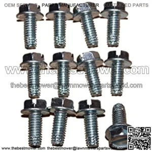 Lawnmowers Parts 12 Pack Spindle Bolts Replace MTD Cub Cadet Troy-Bilt 710-04484 710-0650 710-1260A Toro 112-0395