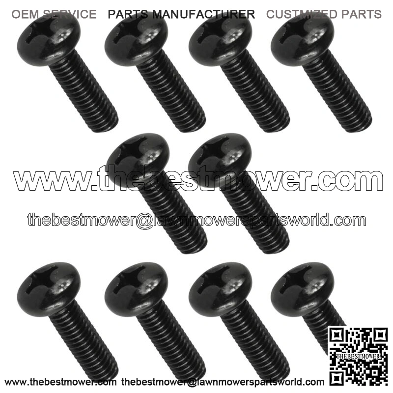 10x Bolt M6x20 Screw for John Deere 5-750 5-754 5-800 5-804 5-850 5-854 Tractors