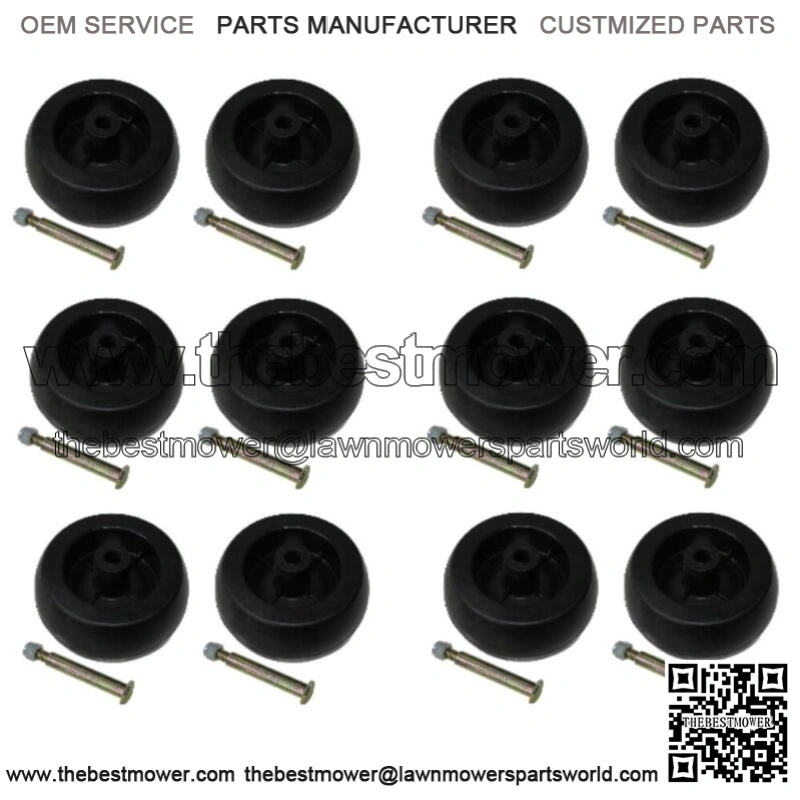 12 Heavy Duty Riding Lawn Mower Deck Wheel Bolt Nut fits Craftsman 133957 193406