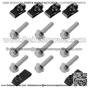 Fender Hood Panel Clips & Bolts For John Deere 4710 4700 4600 4510 4500 4410